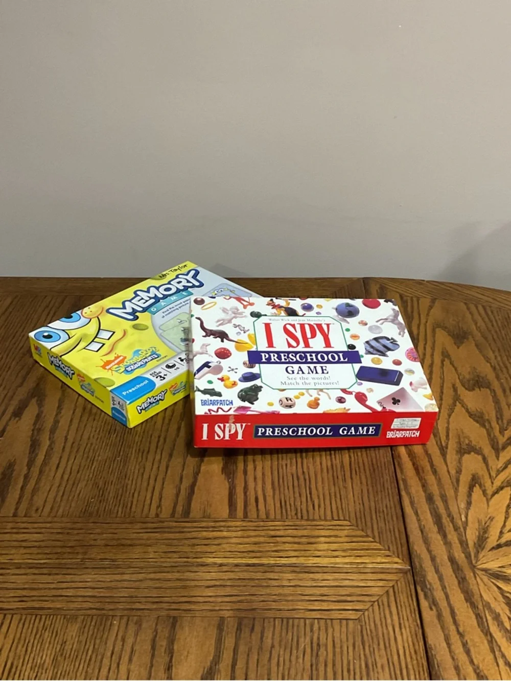 I SPY Preschool Game & SpongeBob Memory Game Kids Games